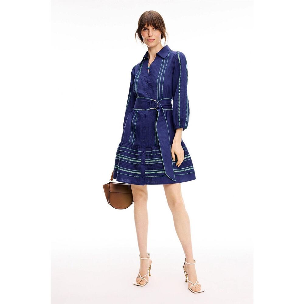 Towns Dress blue SHOSHANNA Size 2 MSRP $395.00